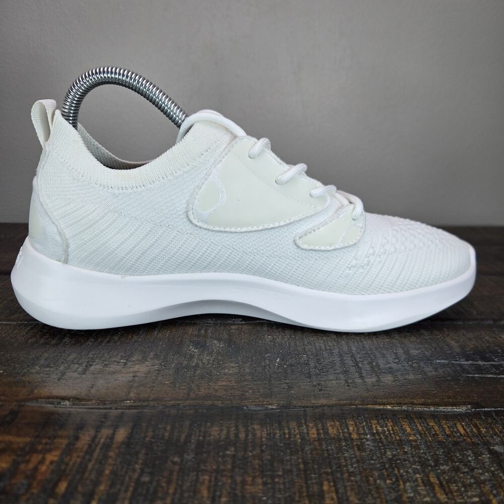 Vessi Everyday Move Lace Up Womens Size 7 Waterproof Shoes Sneakers Polar White - Picture 8 of 12